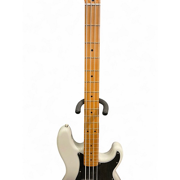 Used Fender player plus bass white Electric Bass Guitar
