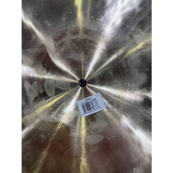 Used Zildjian 20in K Paper Thin Crash Cymbal 20 in. Cymbal