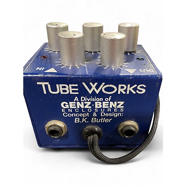 Used Genz Benz TUBE WORKS BLUE TUBE ENHANCER Effect Pedal