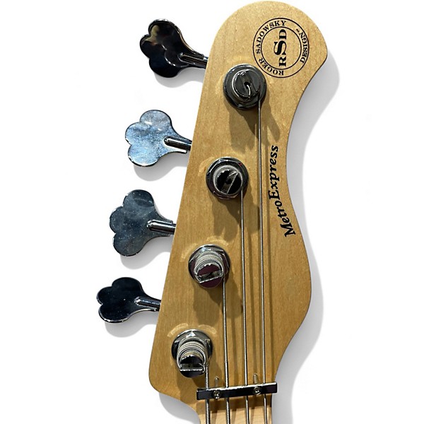 Used Sadowsky Guitars MetroExpress JJ Olympic White Electric Bass Guitar