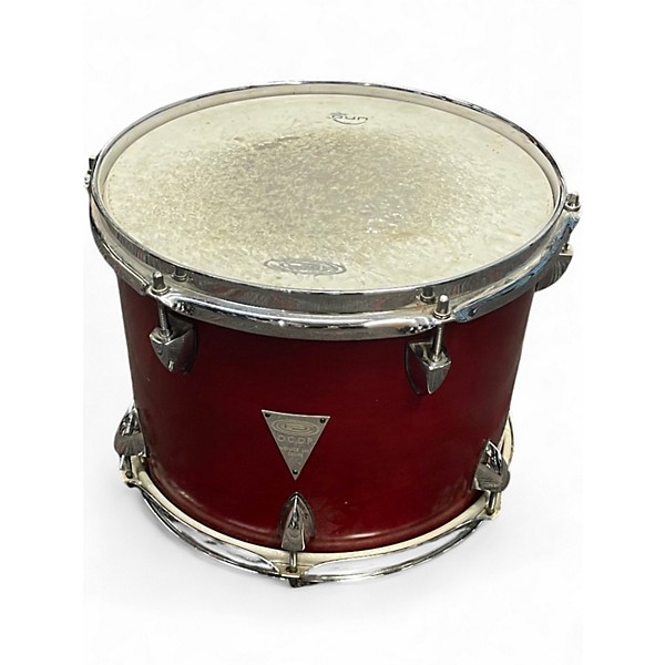 Used Orange County Drum & Percussion 3 Piece Venice Series Trans Cherry Drum Kit