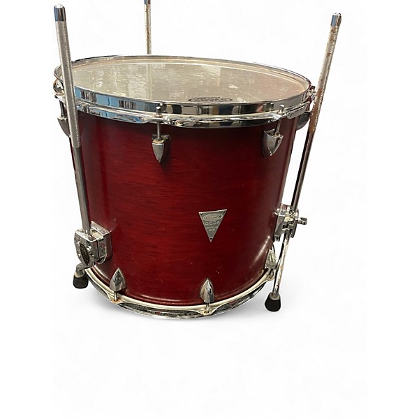 Used Orange County Drum & Percussion 3 Piece Venice Series Trans Cherry Drum Kit