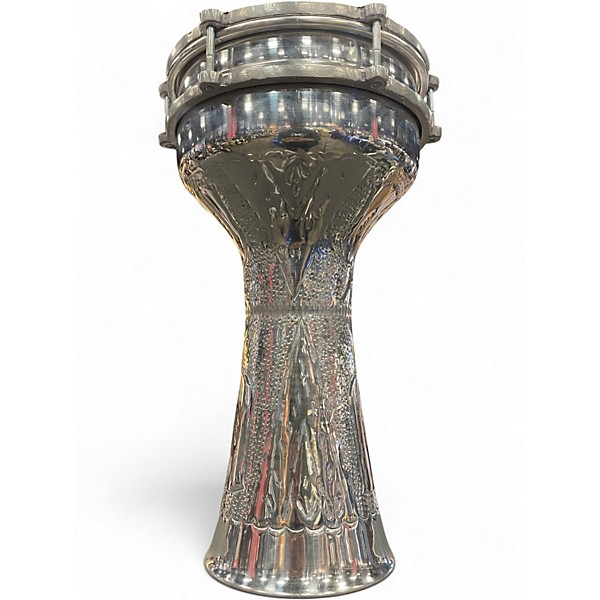 Used MEINL Aluminum Hand-Hammered Darbuka Hand Drum