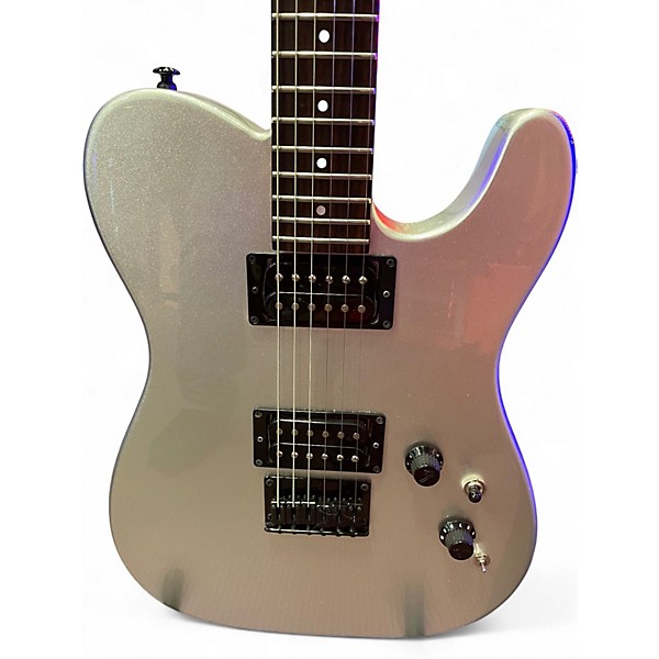 Used Fender Boxer Series Telecaster HH Silver Solid Body Electric Guitar