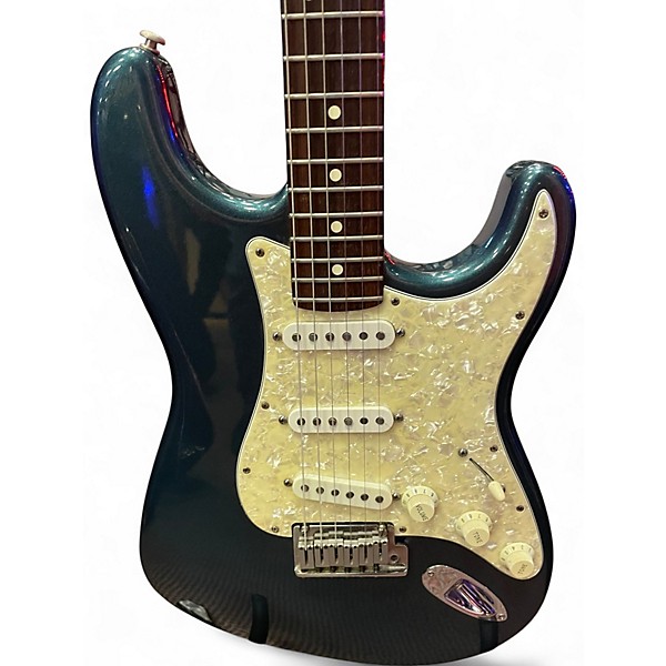 Used Fender American Standard Stratocaster Blue Solid Body Electric Guitar