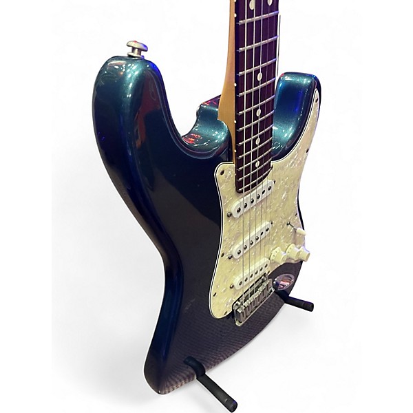 Used Fender American Standard Stratocaster Blue Solid Body Electric Guitar