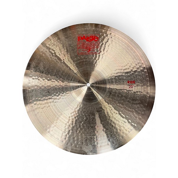 Used Paiste 14in 2002 Medium Hi Hat Pair Cymbal