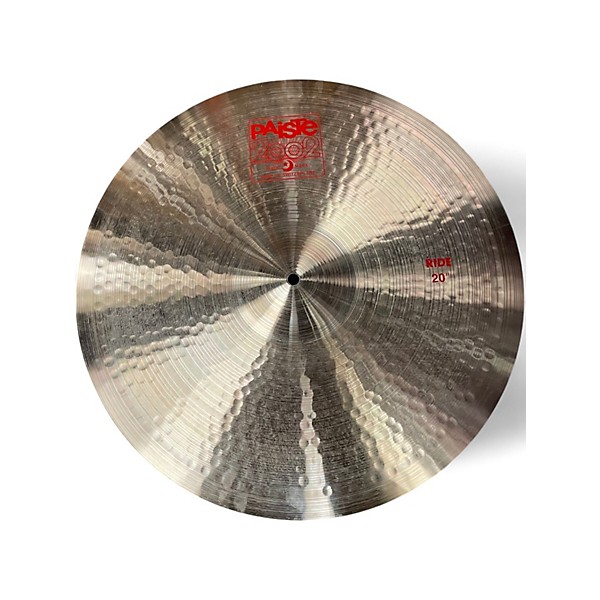 Used Paiste 14in 2002 Medium Hi Hat Pair Cymbal