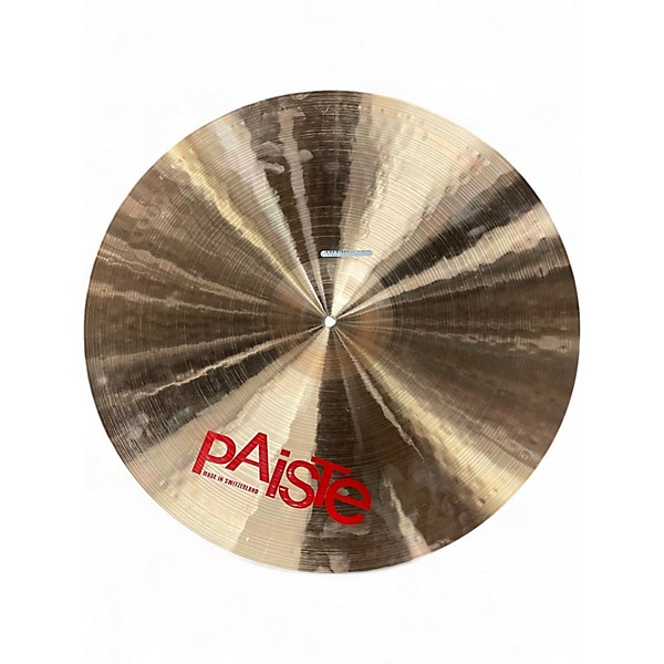 Used Paiste 14in 2002 Medium Hi Hat Pair Cymbal