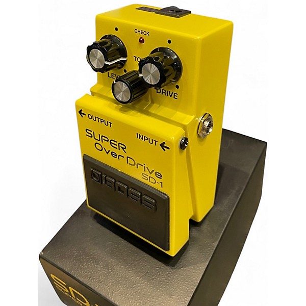 Used BOSS SD1 Super Overdrive Effect Pedal