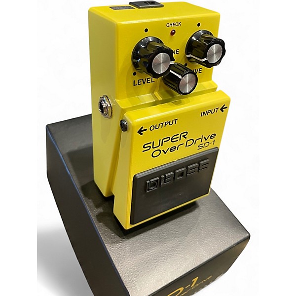 Used BOSS SD1 Super Overdrive Effect Pedal
