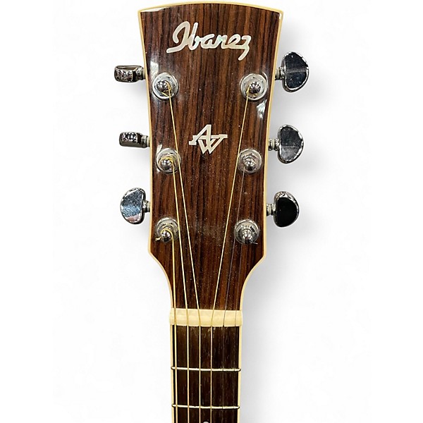 Used Ibanez AW300 Brown Sunburst Acoustic Guitar