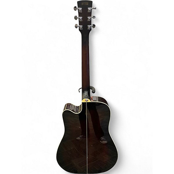 Used Ibanez AW300 Brown Sunburst Acoustic Guitar