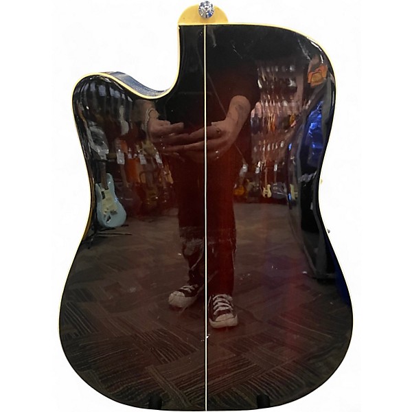 Used Ibanez AW300 Brown Sunburst Acoustic Guitar