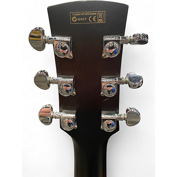 Used Ibanez AW300 Brown Sunburst Acoustic Guitar