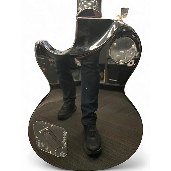 Used 2022 Epiphone Matt Heafy Les Paul Custom Origins Ebony Solid Body Electric Guitar