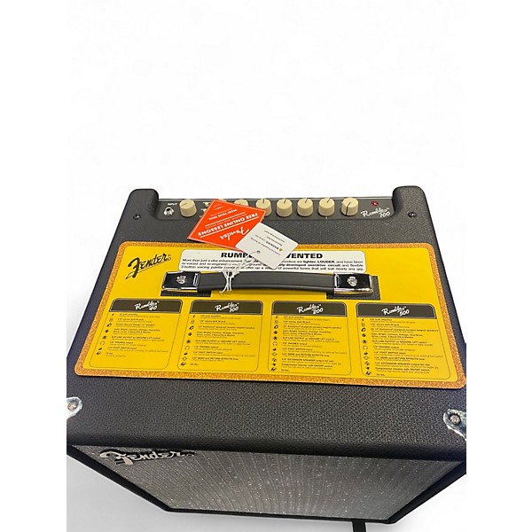 Used Fender Rumble 100 1x15 100W Bass Combo Amp