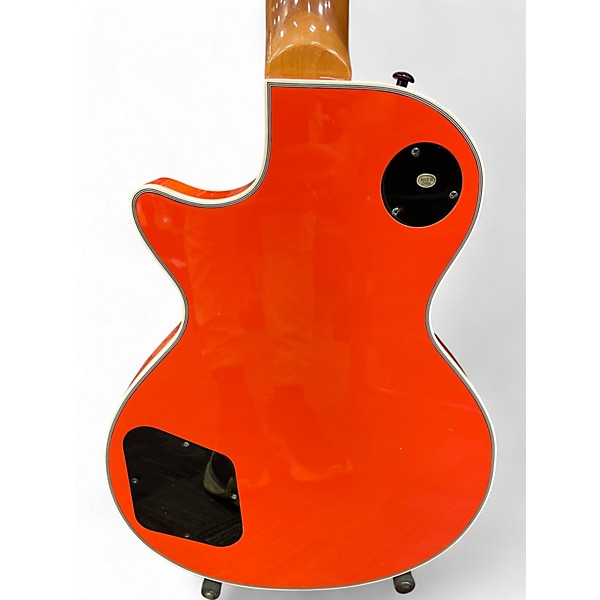 Used Firefly ELITE RED BLACK SPIRAL Solid Body Electric Guitar