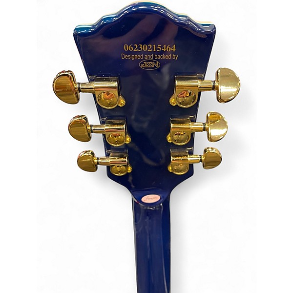 Used Firefly ELITE Ocean Blue Burst Solid Body Electric Guitar