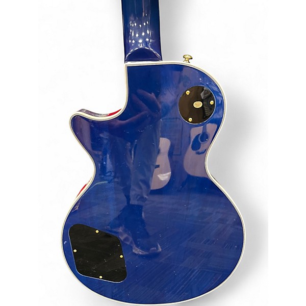 Used Firefly ELITE Ocean Blue Burst Solid Body Electric Guitar