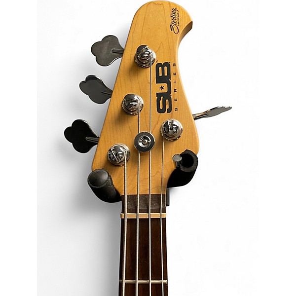 Used Sterling by Music Man Sub 4 Mahogany Electric Bass Guitar
