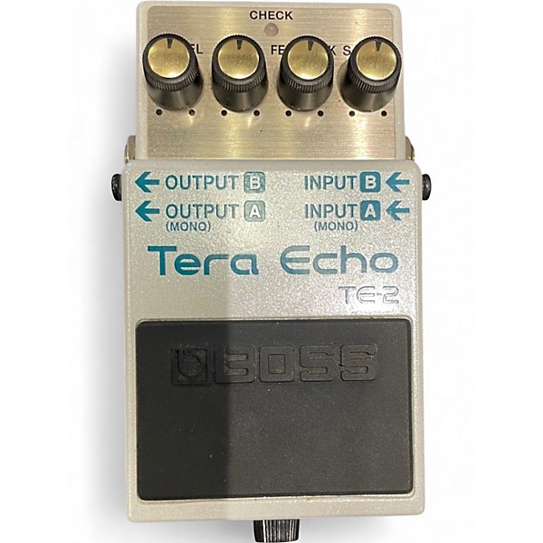 Used BOSS TE2 Tera Echo Effect Pedal