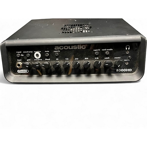 Used Acoustic B300H 300W Bass Amp Head