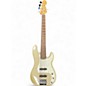 Used Squier  5 STRING PRECISION  BASS Shoreline Gold Electric Bass Guitar thumbnail