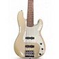 Used Squier  5 STRING PRECISION  BASS Shoreline Gold Electric Bass Guitar