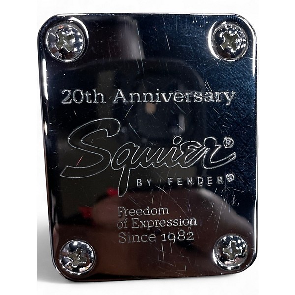 Used Squier  5 STRING PRECISION  BASS Shoreline Gold Electric Bass Guitar