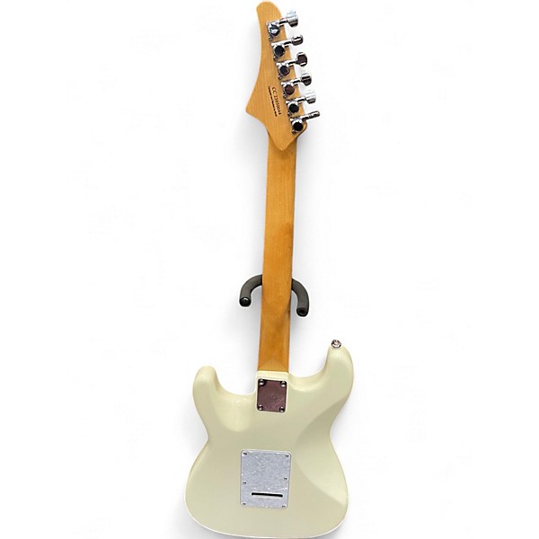 Used Musi Capricorn White Solid Body Electric Guitar
