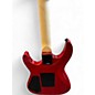 Used Jackson JS34Q Dinky Trans Red Solid Body Electric Guitar
