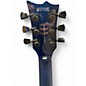 Used ESP LTD EC1000 Cerulean Burl Burst Solid Body Electric Guitar