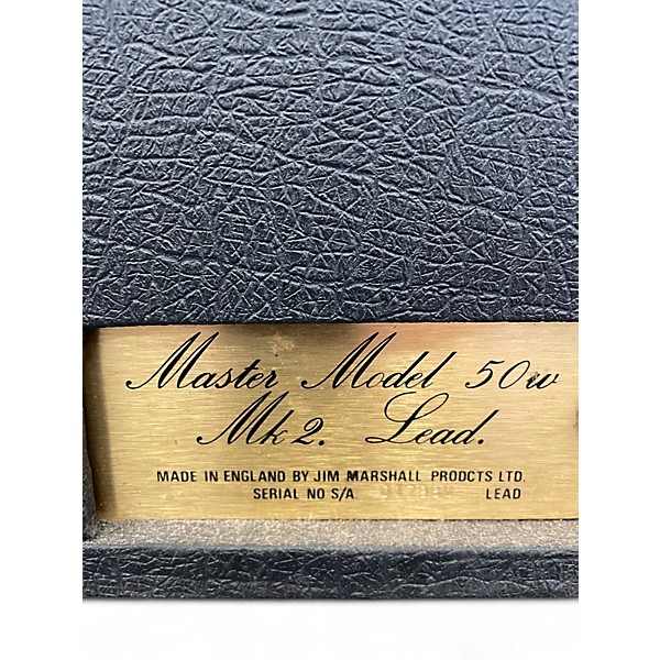 Vintage 1980s Marshall JMP MASTER MODEL 50 Tube Guitar Amp Head