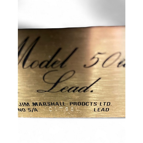 Vintage 1980s Marshall JMP MASTER MODEL 50 Tube Guitar Amp Head