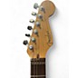 Vintage 1996 Fender American Deluxe Stratocaster Plus Black Solid Body Electric Guitar