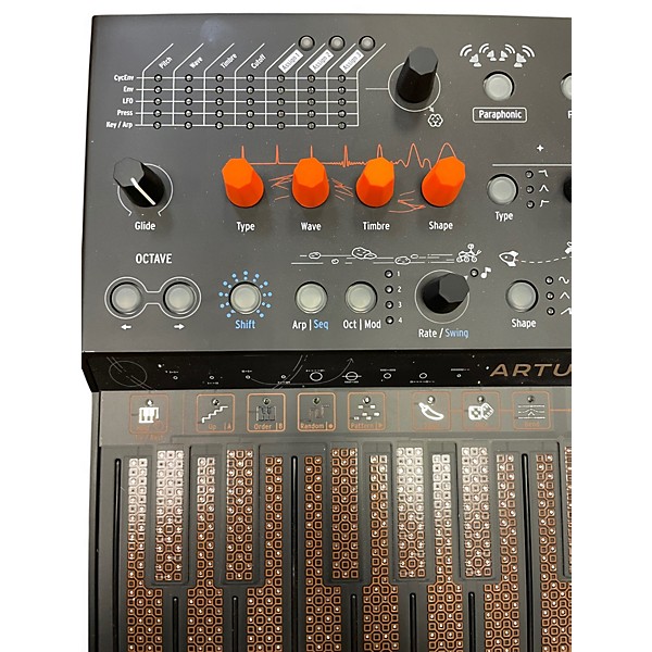 Used Arturia MicroFreak Synthesizer