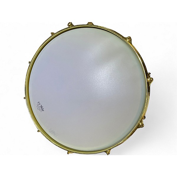 Used Ludwig 14X4 Carl Palmer Snare Green Drum