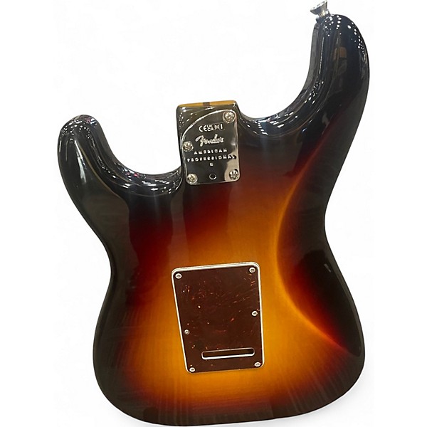 Used Fender American Professional II Stratocaster 2 Color Sunburst Solid Body Electric Guitar