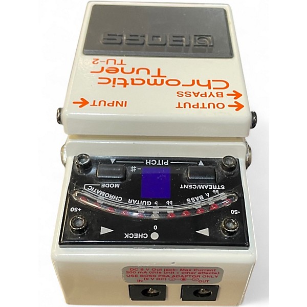 Used BOSS TU2 Chromatic Tuner Pedal
