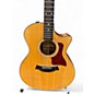 Used Taylor 314CE Natural Acoustic Electric Guitar