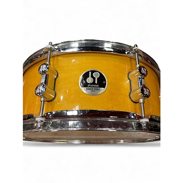 Used SONOR 5.5X14 Force 2007 Natural Drum