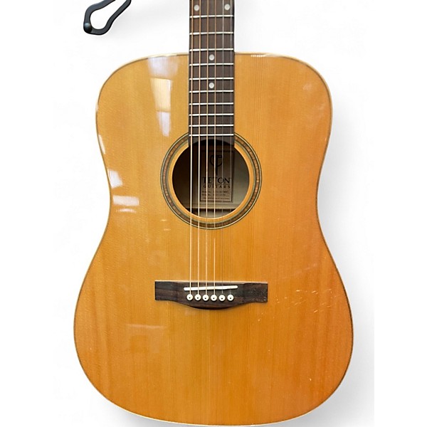 Used Teton STS130FMNT Natural Acoustic Guitar