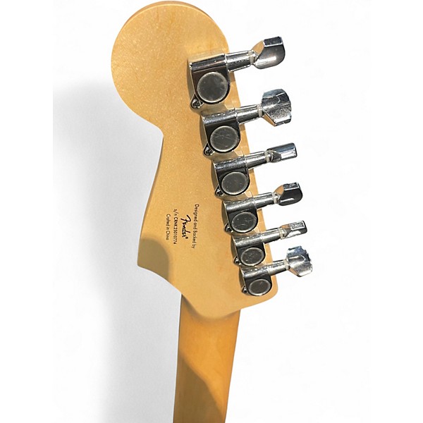 Used Squier Standard Stratocaster 3 Color Sunburst Solid Body Electric Guitar