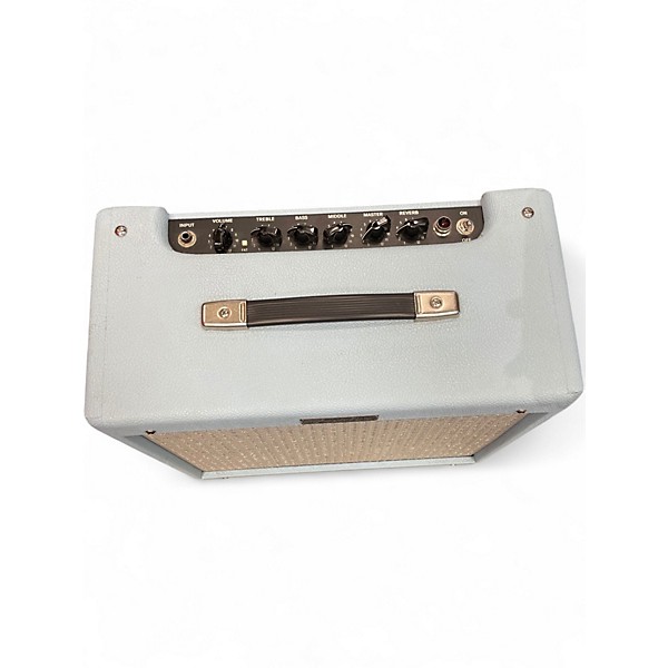 Used Fender Blues Junior IV 15W 1x12 Sonic Blue Tube Guitar Combo Amp