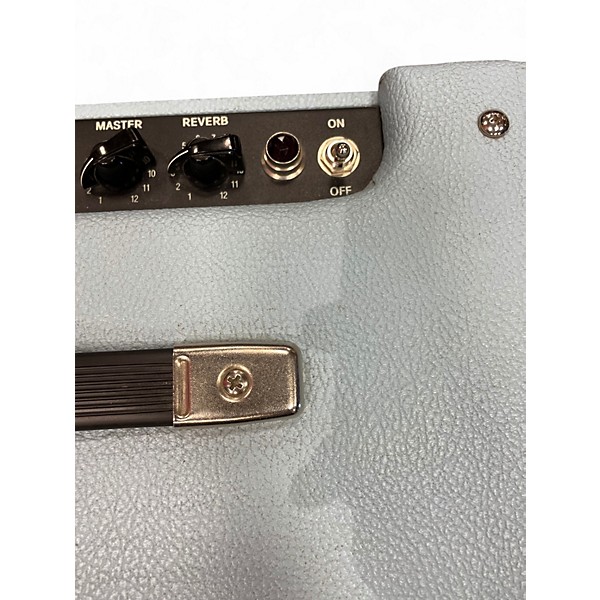 Used Fender Blues Junior IV 15W 1x12 Sonic Blue Tube Guitar Combo Amp