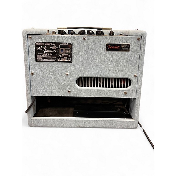 Used Fender Blues Junior IV 15W 1x12 Sonic Blue Tube Guitar Combo Amp