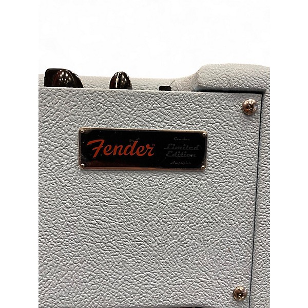 Used Fender Blues Junior IV 15W 1x12 Sonic Blue Tube Guitar Combo Amp