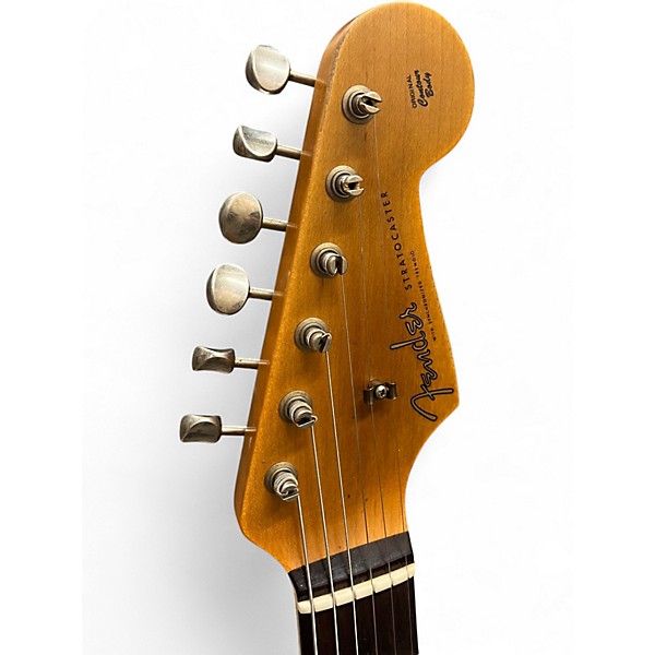 Used Fender LIMITED '59 Strat Relic Tobacco Sunburst Solid Body Electric Guitar