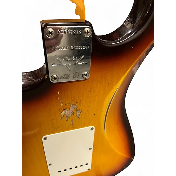 Used Fender LIMITED '59 Strat Relic Tobacco Sunburst Solid Body Electric Guitar